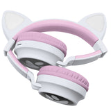Lexibook - Casque sans fil lumineux - Chat