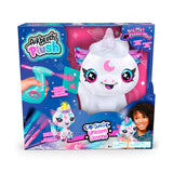 Canal Toys - Airbrush - Cosmic Unicorn Plush with Light-Up Horn
