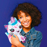 Canal Toys - Airbrush - Cosmic Unicorn Plush with Light-Up Horn