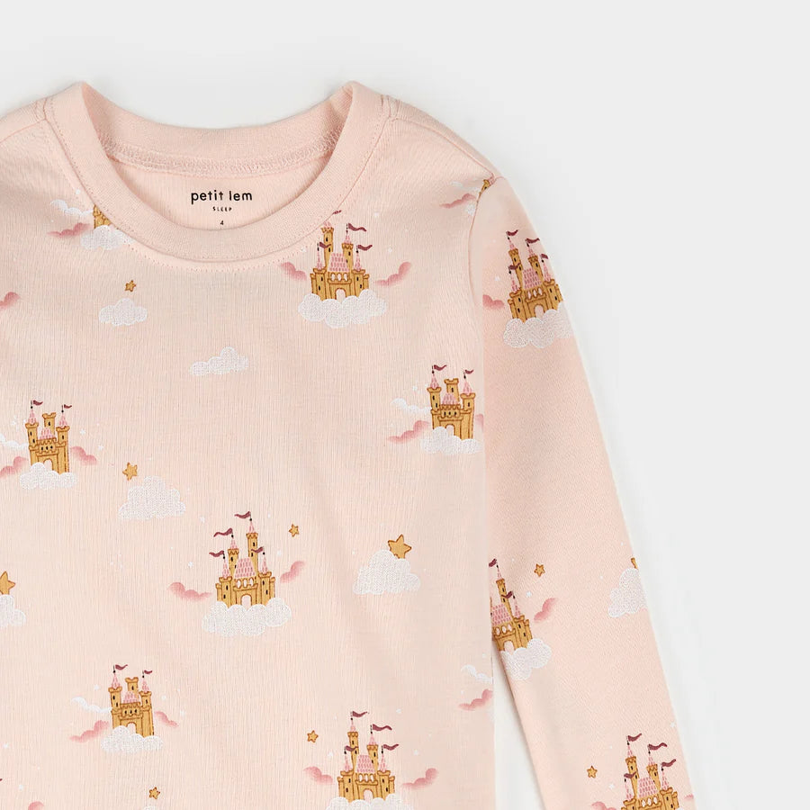 Petit Lem - Pyjama 2 pièces - Château magique
