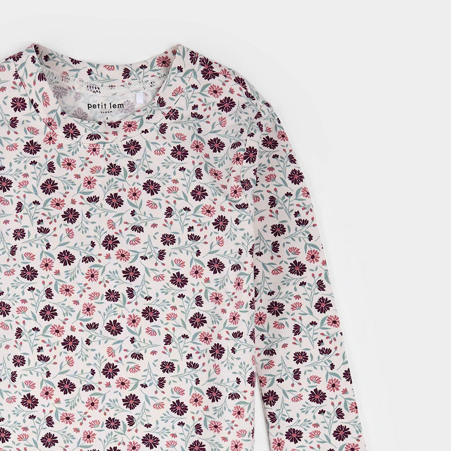 Maman by Petit Lem - Pyjama 2 pièces - Floral Coquelicot