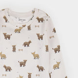 Petit Lem - Pyjama 2 pièces LunaKnit - Vaches Écossaises