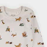 Petit Lem - Pyjama 2 pièces - Chiens de Noël