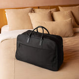 Lambert - Le Oslo - Sac de voyage en cuir vegan - Noir