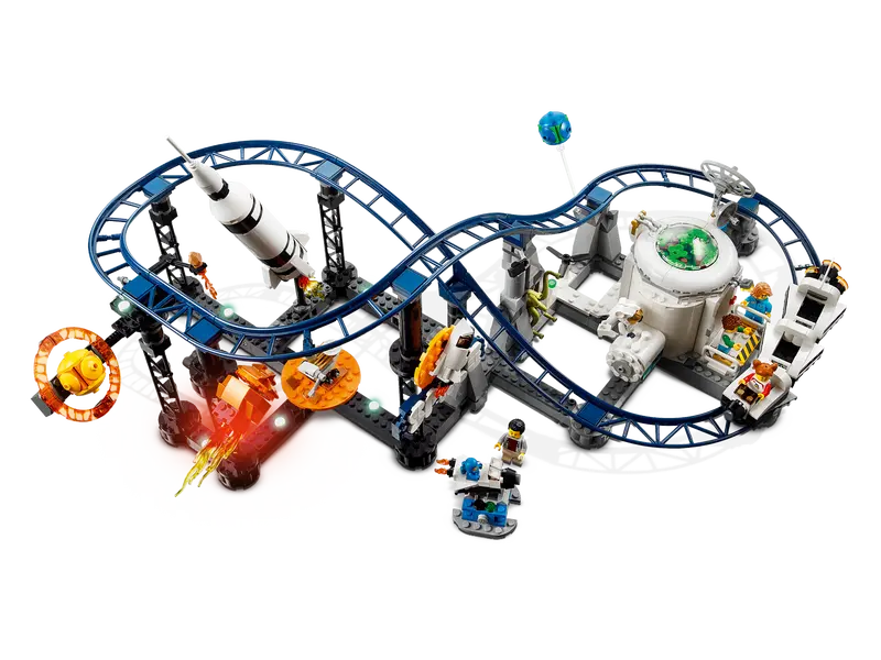 Creator Space Roller Coaster LEGO Little Attic Grenier des Petits