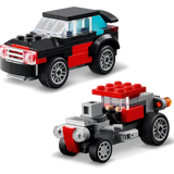 Lego - Creator - Camion à plateau avec hélicoptère