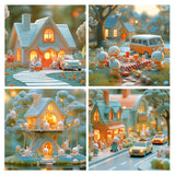 EDUCA - 4 Progressive Puzzles - Rabbit City