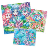 Nebulous Stars - Strass par numéros - Arc-en-ciel