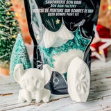 Savonnerie Bon Bain - Trousse de peinture sur bombe de bain - Chien Hawaiien