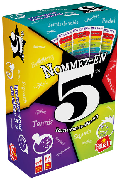 Goliath - Jeu Nommez en 5