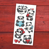 Temporary tattoos - The pandamoureux