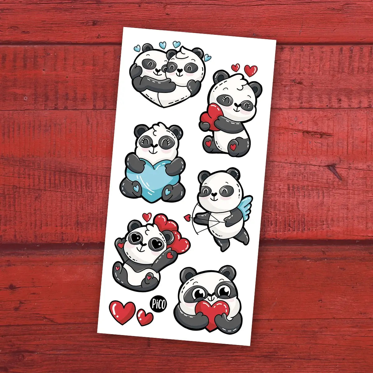 Temporary tattoos - The pandamoureux
