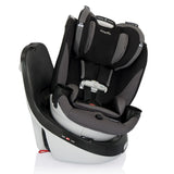 Evenflo - Siège d’Auto 2-en-1 Rotatif Slim Revolve 360 GOLD avec SensorSafe - Noir Obsidian