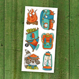 Pico - Tatouages temporaires - Le camping