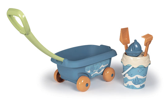 Smoby Green - Beach cart and accessories