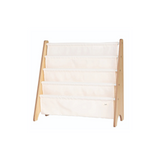 3 Sprouts - Porte-livres pour enfants en tissu recyclé - Crème