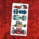 Pico - Tatouages temporaires - Course automobile