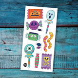 Pico - Tatouages temporaires - Les bonbons d'halloween