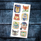 Pico - Tatouages temporaires - Les animaux hivernaux