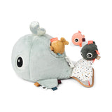 Peluche cache-cache - Baleine bleue