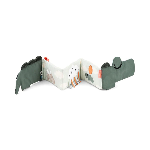 Livre pliable - Croco vert