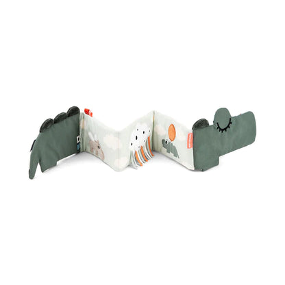 Livre pliable - Croco vert