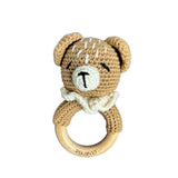 Pekaboo - Hochet - Ours beige