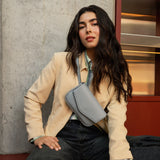 Lambert - Le Gabby - Sac à main 2-e-1 en cuir vegan - Storm