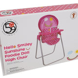 Sunshine Dots - Chaise haute pour poupée