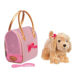 Pucci Pups - Cocker Spaniel avec sac de transport