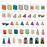 Top Bright - Tuiles magnétiques Gaudi Kit avancé - 110 pcs
