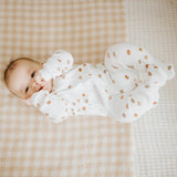 Petit Lem - Pyjama cotelé 1 pièce  - Citrouilles