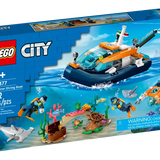 Lego - City - Bateau de plongée explorateur arctique