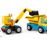 Lego - City - Camions de chantier boule de démolition