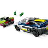 Lego - City - Poursuite voiture de police et muscle car