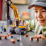 Lego - Excavatrice de construction jaune