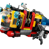 Lego - City - Hélicoptère, camion pompier & sous-marin modulable
