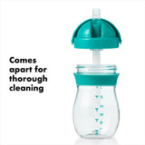 Oxo Tot - Gobelet de transition à paille - Turquoise