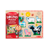 Melissa & Doug - Casse-tête sonore - Animaux de la ferme