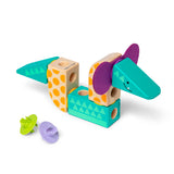 Melissa & Doug - Blockables - Ensemble de blocs 34 pcs - Safari