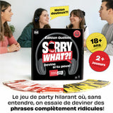 Lucky Egg - Jeu Sorry What? - Édition Québec