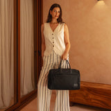 Lambert - Le London - Sac fourre-tout en nylon recyclé - Noir