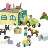 Playmobil Junior - Ferme avec tracteur et animaux
