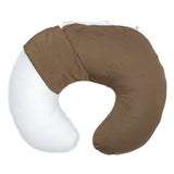 Perlimpinpin - Coussin d'allaitement en bambou - Uni - Moka