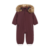 Color Kids - Habit de neige uni pour bébé - Prune