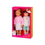 Our Generation - Poupées - Lizzie & Olivier les meilleurs amis 46cm