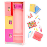 Our Generation - Accessoires School Spirit Locker Set - Casier