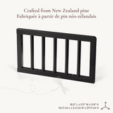 Little Seeds - Barrière de sécurité pour bassinette - Laurel - Noir