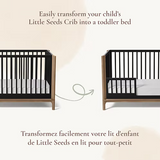 Little Seeds - Barrière de sécurité pour bassinette - Laurel - Noir