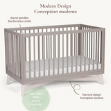Little Seeds - Bassinette convertible 4-en-1 - Pala - Taupe